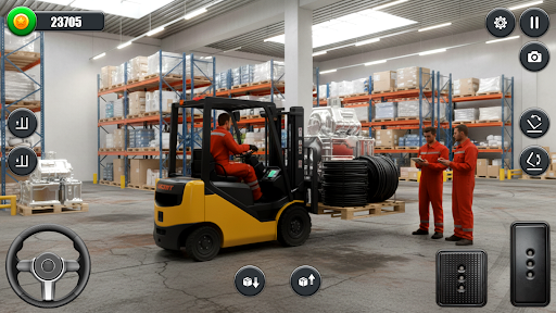 Forklift Simulator Extreme 3d ekran görüntüsü