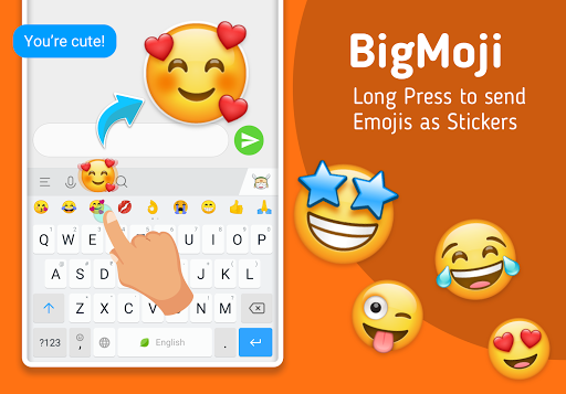 Mint Keyboard:Fonts,Emojis ekran görüntüsü