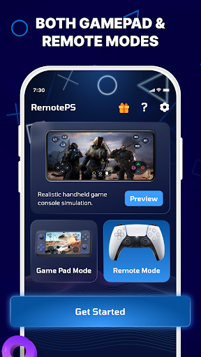 PS Remote Game Controller ekran görüntüsü
