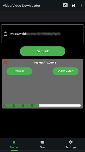 Videq Video Downloader Player ekran görüntüsü