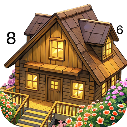 Cabin & House Paint by Numbers