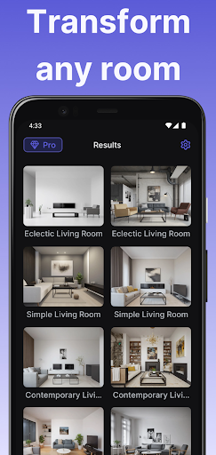 AI Interior Design ekran görüntüsü