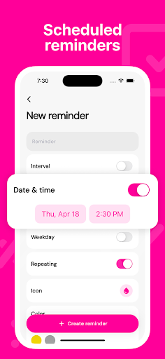 Remyn: Reminders made simple ekran görüntüsü