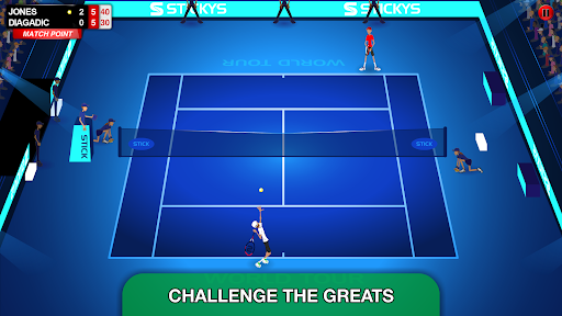 Stick Tennis Tour ekran görüntüsü