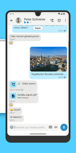 Threema Work ekran görüntüsü
