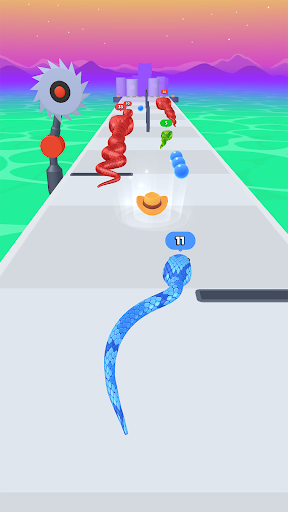 Snake Run Race: Yılan oyunu ekran görüntüsü