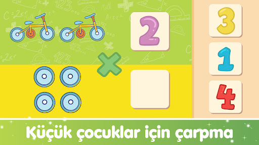 Çocuklar Matematik Oyunları ekran görüntüsü