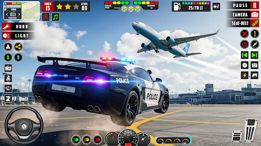 Police Chase Simulator game ekran görüntüsü