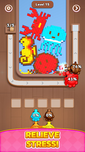 Pixel Crush:Color puzzle ekran görüntüsü