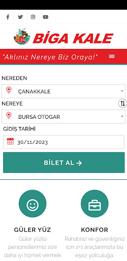 Biga Kale Turizm ekran görüntüsü