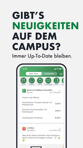 TU Clausthal CampusApp ekran görüntüsü