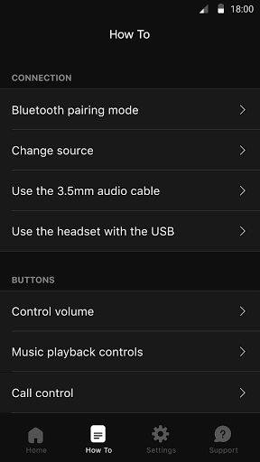 Cisco Headsets ekran görüntüsü