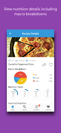 Crusty: Pizza Recipes ekran görüntüsü