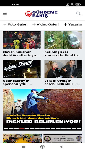 Gündeme Bakış ekran görüntüsü