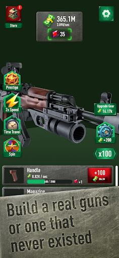 Idle Guns Tycoon: clicker game ekran görüntüsü
