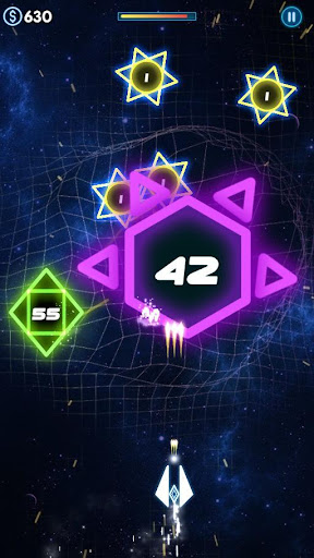 Neon War - Geometry Shooter ekran görüntüsü