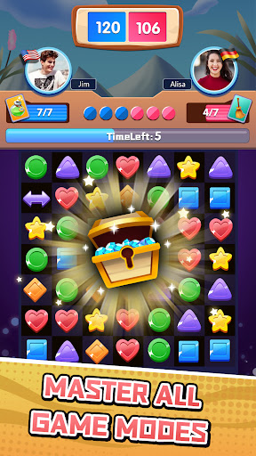Match Puzzle - PVP Match 3 ekran görüntüsü