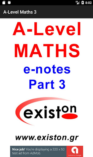 A-Level Mathematics (Part 3) ekran görüntüsü