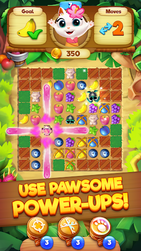 Tropicats: Tropical Match3 ekran görüntüsü