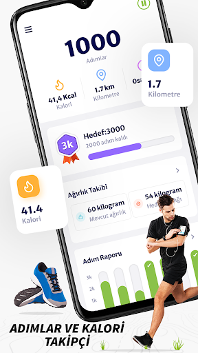 Adımsayar & Zayıflama Planı ekran görüntüsü