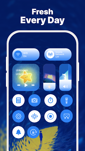 Control Widget: Theme & Panels ekran görüntüsü