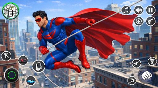 Superhero Simulator 3D ekran görüntüsü