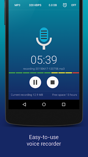 Hi-Q MP3 Voice Recorder (Demo) ekran görüntüsü
