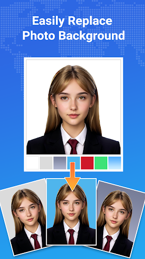 Pasaport kimlik fotoğrafı ekran görüntüsü