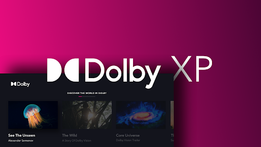 Dolby XP ekran görüntüsü