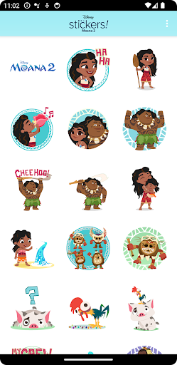 Disney Stickers: Moana 2 ekran görüntüsü