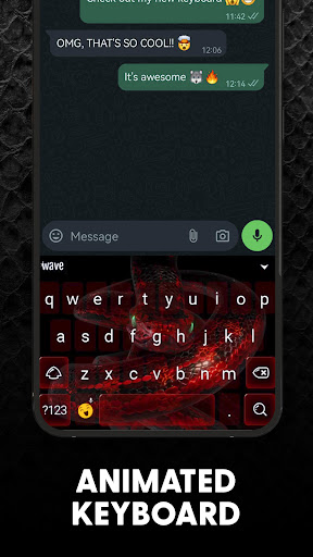 Snake Wallpaper HD + Keyboard ekran görüntüsü