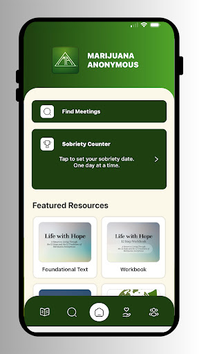 Marijuana Anonymous App ekran görüntüsü