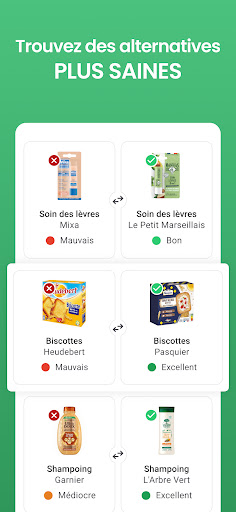 Yuka - Scan de produits ekran görüntüsü