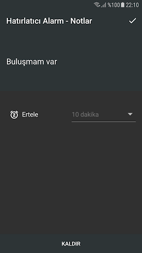 Hatırlatıcı Alarm - Notlar ekran görüntüsü