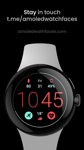 Simple Digital Watch Face ekran görüntüsü