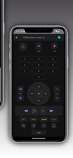 Remote for Atec tv ekran görüntüsü