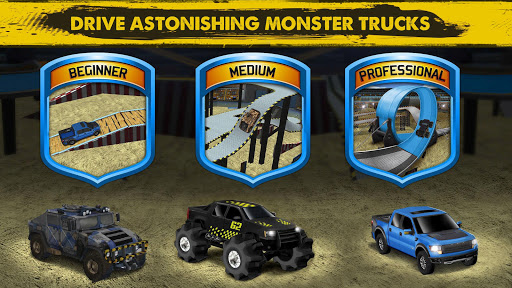 3D Monster Truck Parking Game ekran görüntüsü