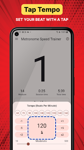 Metronome Speed Trainer ekran görüntüsü