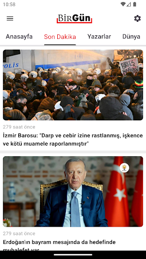 BirGün Gazetesi ekran görüntüsü