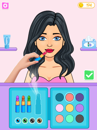 Kendin Yap Çıkartma Doll Oyunu ekran görüntüsü