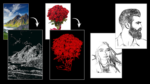 Woodcut Photo Effect ekran görüntüsü
