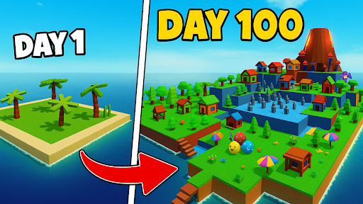 Build Island: Obby Parkour ekran görüntüsü