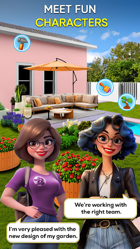 Garden & Home: Tasarım Oyunu ekran görüntüsü