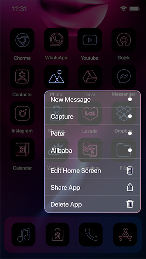 Wow Pristine Theme - Icon Pack ekran görüntüsü