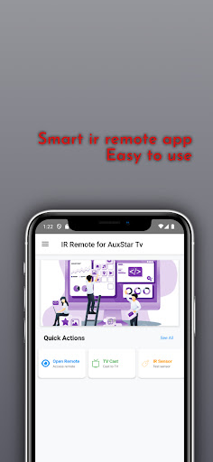 Remote for AuxStar tv ekran görüntüsü