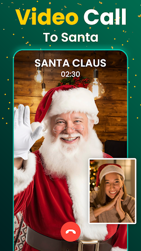 Santa Video Call - Audio Chat ekran görüntüsü