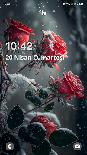 4K çiçekli duvar kağıtları ekran görüntüsü