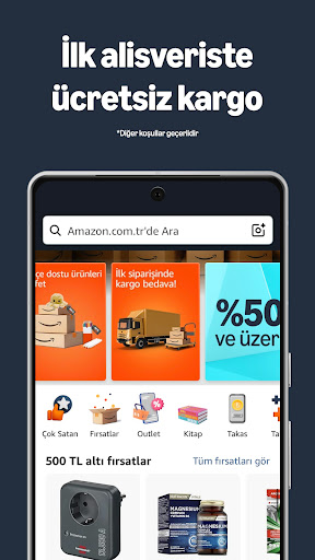 Amazon.com.tr Mobile Alışveriş ekran görüntüsü