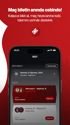 BJK SuperApp ekran görüntüsü