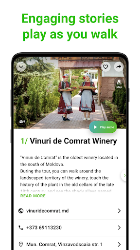 Gagauzia Tour Guide:SmartGuide ekran görüntüsü